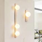 Vertical Travertine Wall Sconce