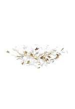 Vine Chandelier — Handblown Crystal LED Pendant Light in Bronze Finish