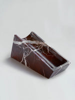 Vino Cantilever Marble Wine Stand – Sculptural Stone Holder for Modern Interiors