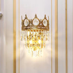 Vintage Crystal Wall Lamp