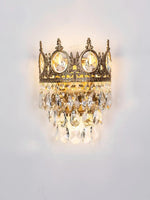 Vintage Crystal Wall Lamp
