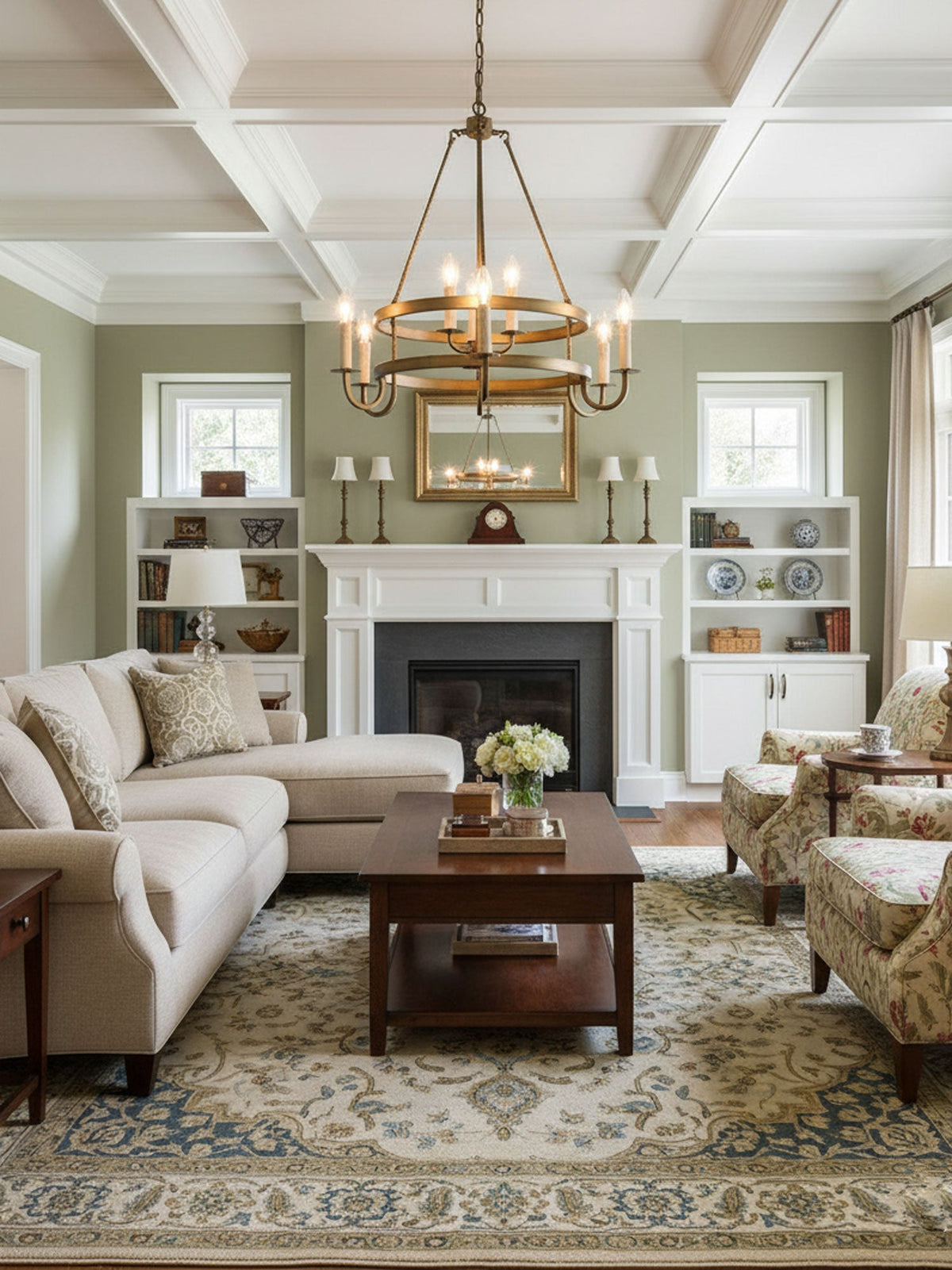 Vintage Voyager Chandelier – Industrial Brass Pendant Light for Modern Interiors