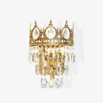 Vintage Crystal Wall Lamp