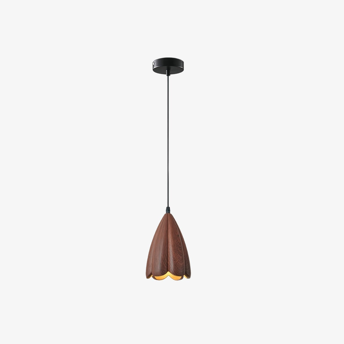 Vintage Floral Pendant Light