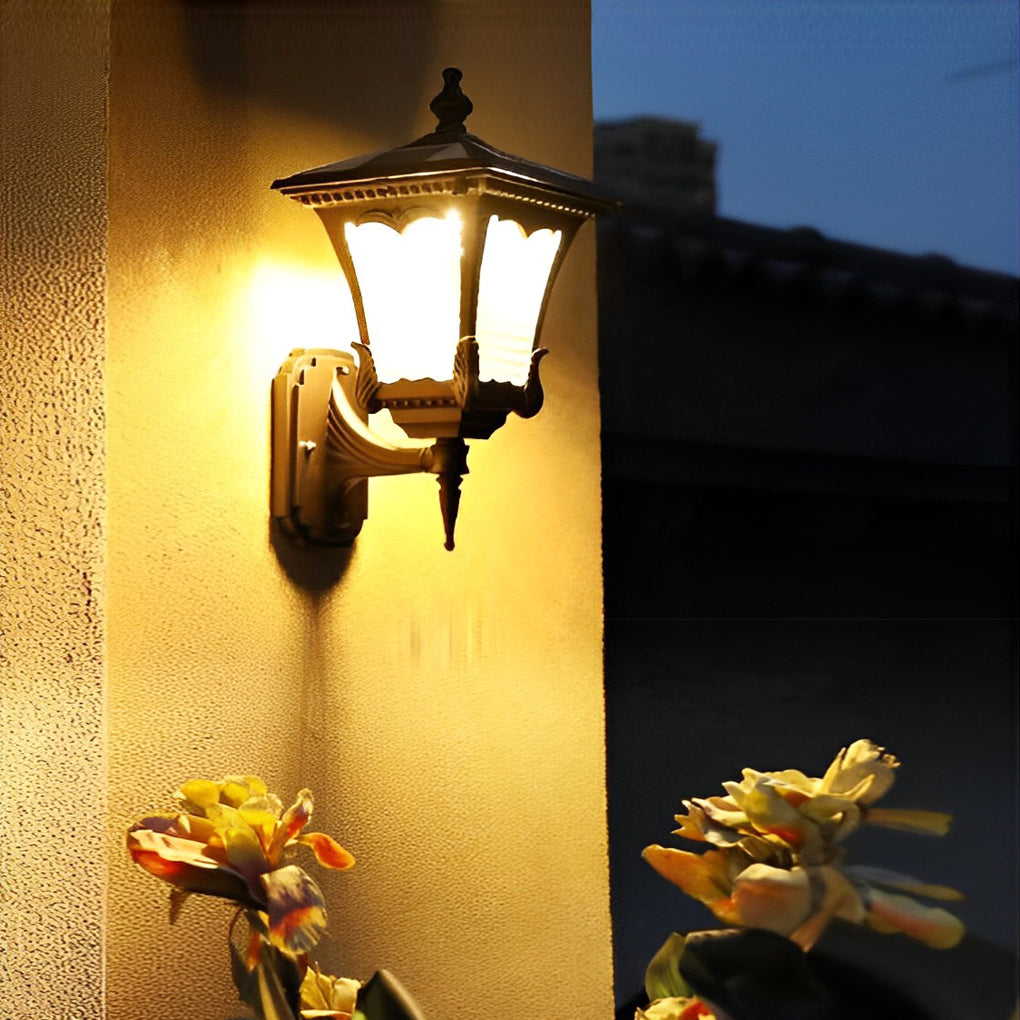 Vintage Retro Solar Wall Lights Ha090334