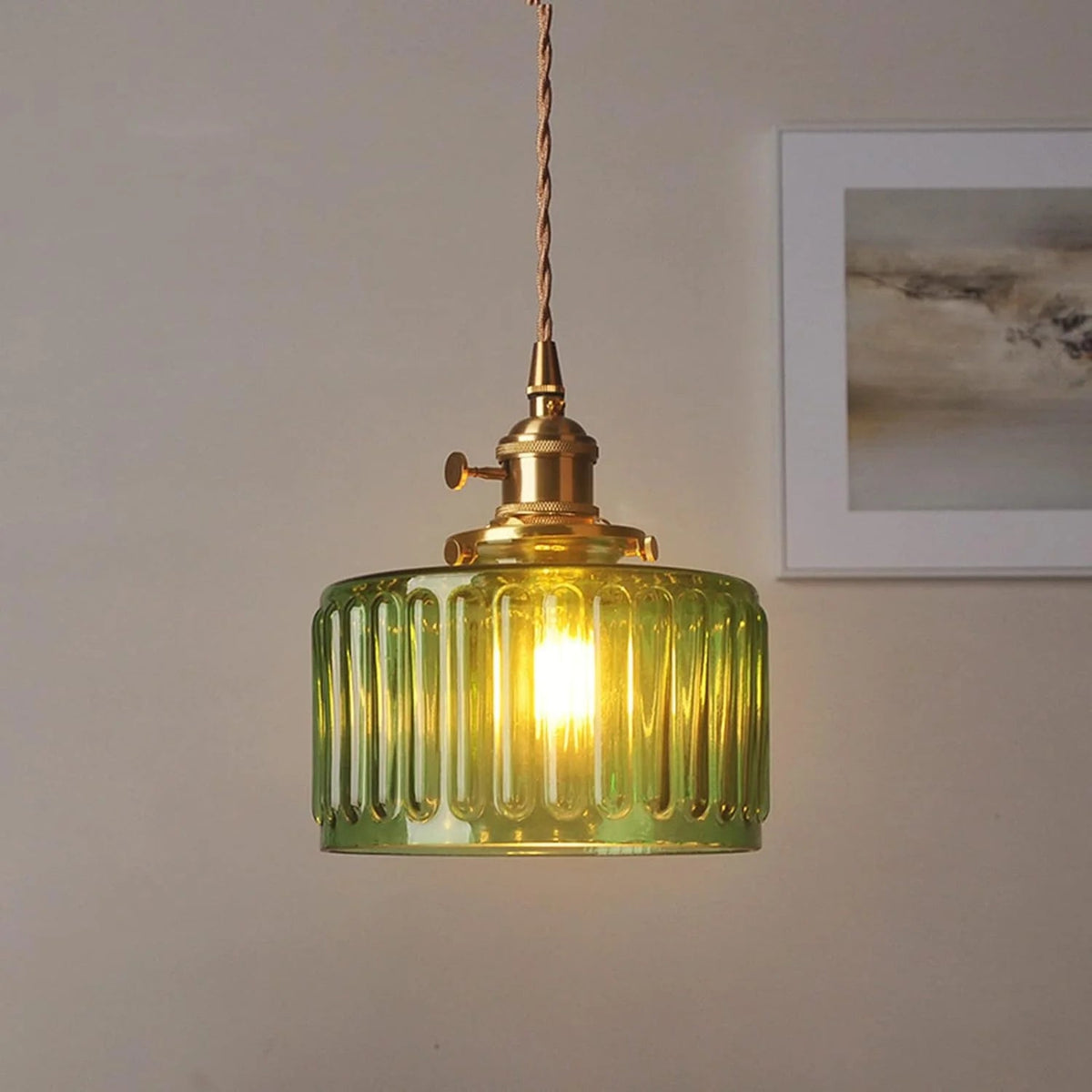 Nordic Vintage Creative And Unique Glass Chandelier