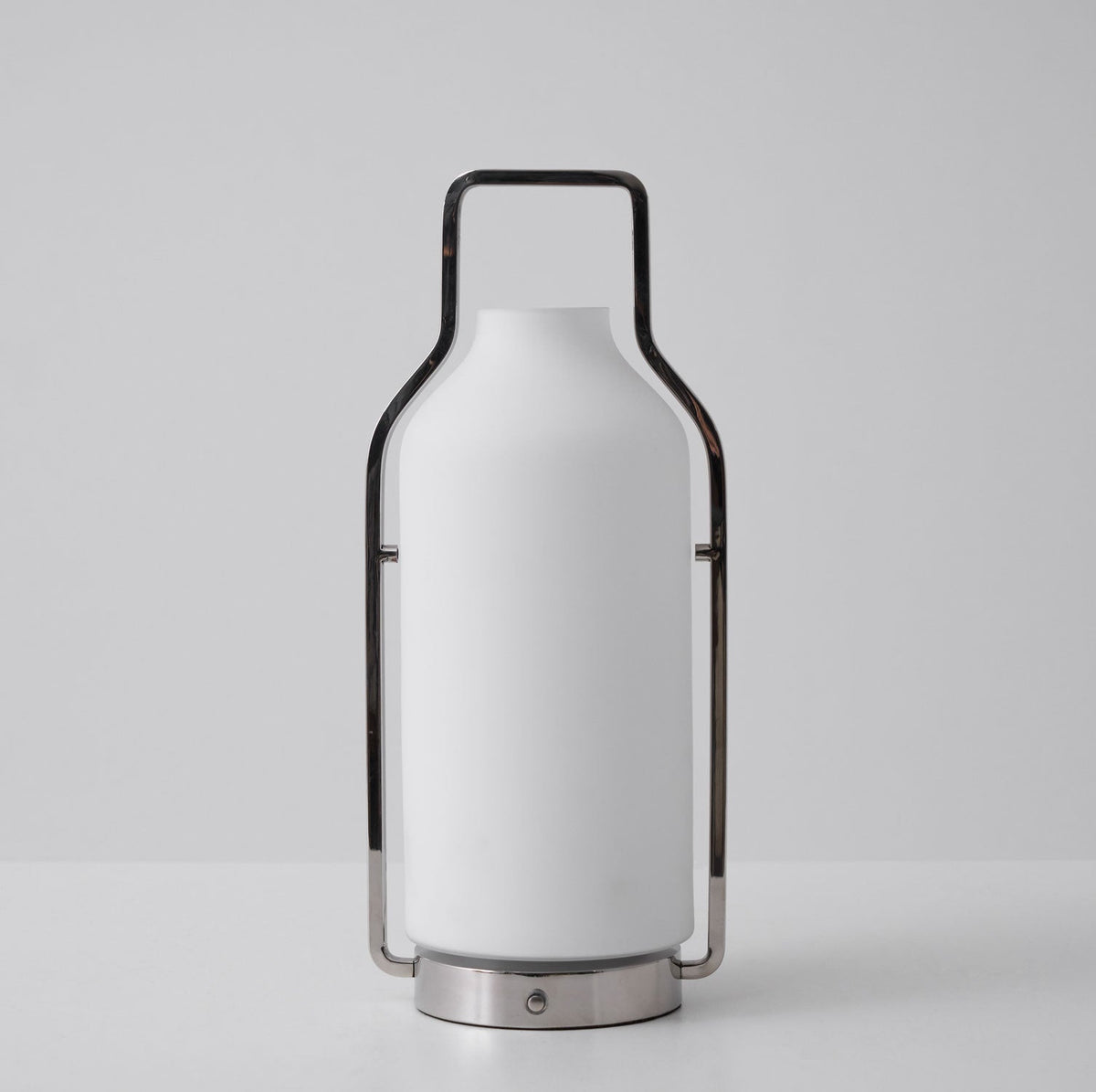 Vintara Lantern Table Lamp – Modern Metal & Glass LED Table Light
