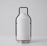 Vintara Lantern Table Lamp – Modern Metal & Glass LED Table Light