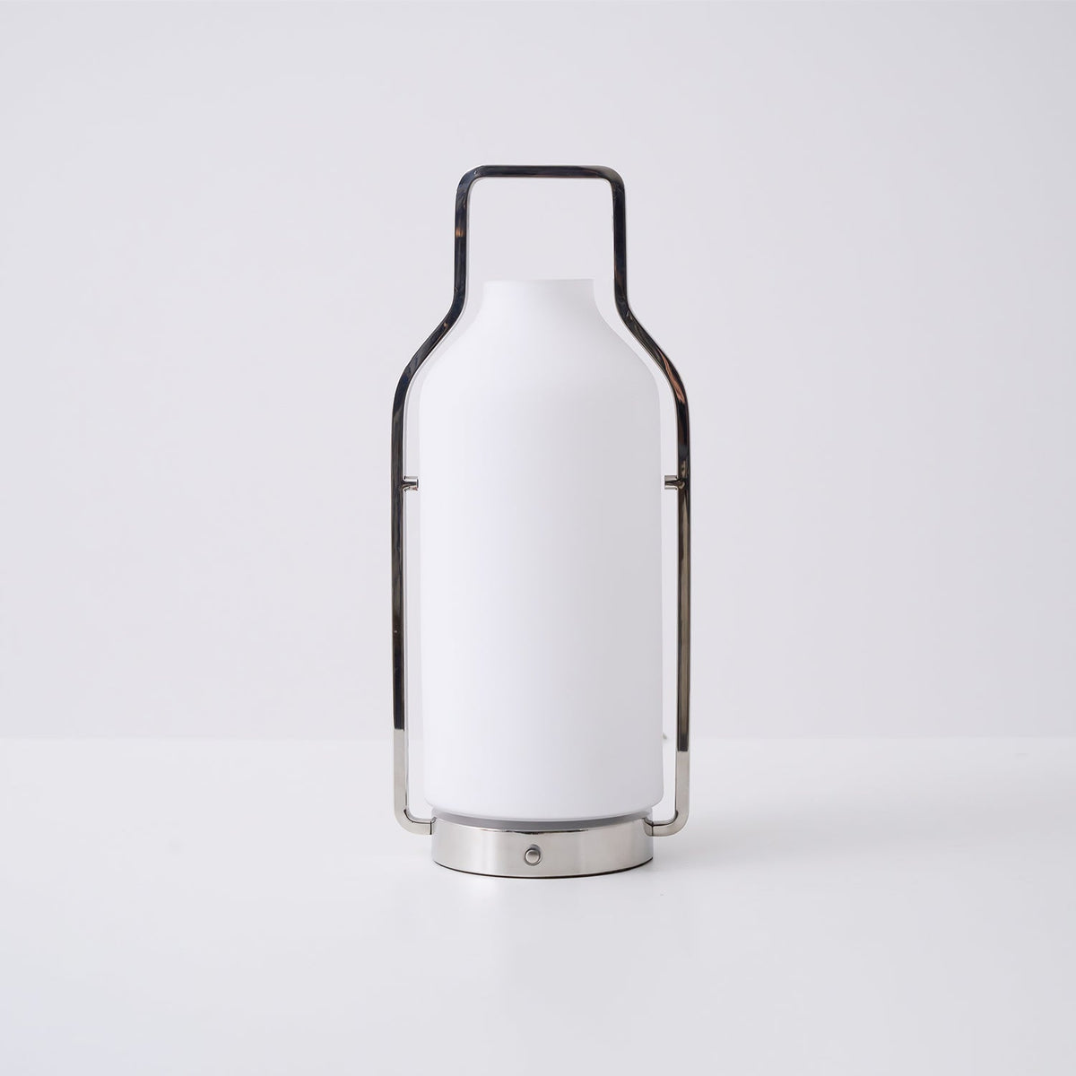 Vintara Lantern Table Lamp – Modern Metal & Glass LED Table Light