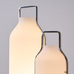 Vintara Lantern Table Lamp – Modern Metal & Glass LED Table Light