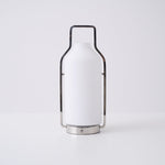 Vintara Lantern Table Lamp – Modern Metal & Glass LED Table Light