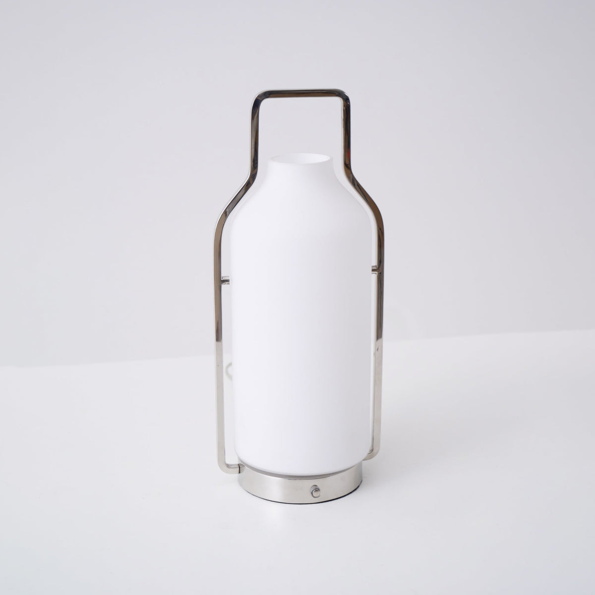 Vintara Lantern Table Lamp – Modern Metal & Glass LED Table Light