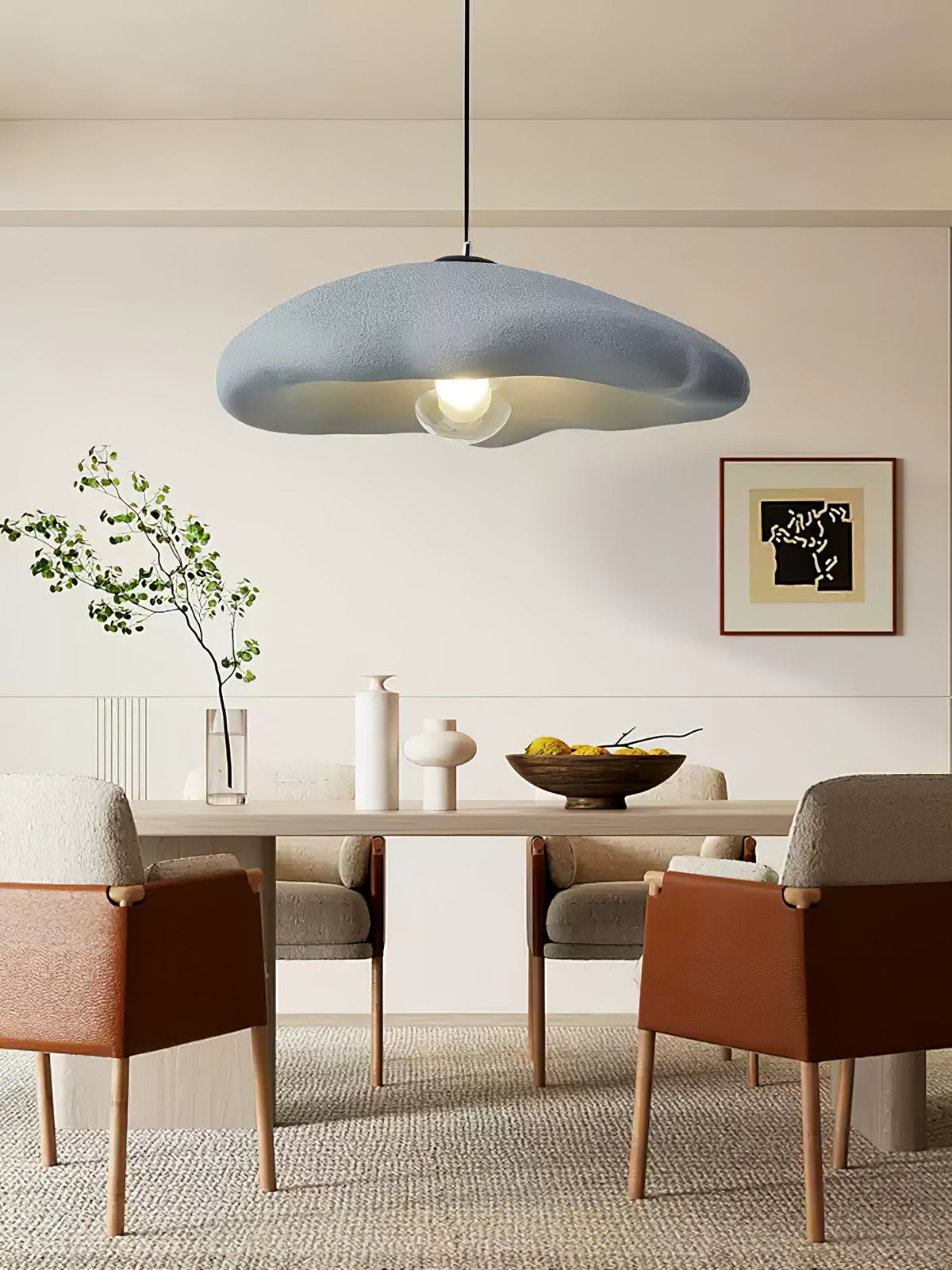 Virella Sculptural Pendant Light – Organic Modern Ceiling Lamp for Dining & Living Spaces