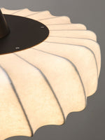 Virelle Spiral Ceiling Light in Bronze and Silk