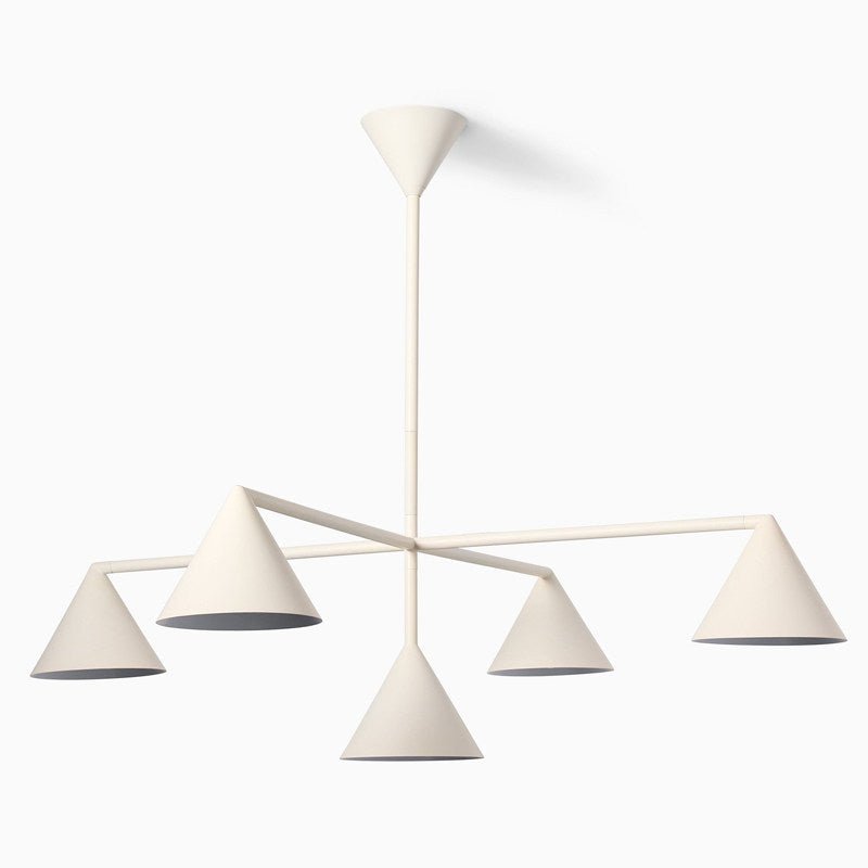 Virelli Cone Chandelier – Modern Minimalist Pendant Light for Dining and Living Spaces
