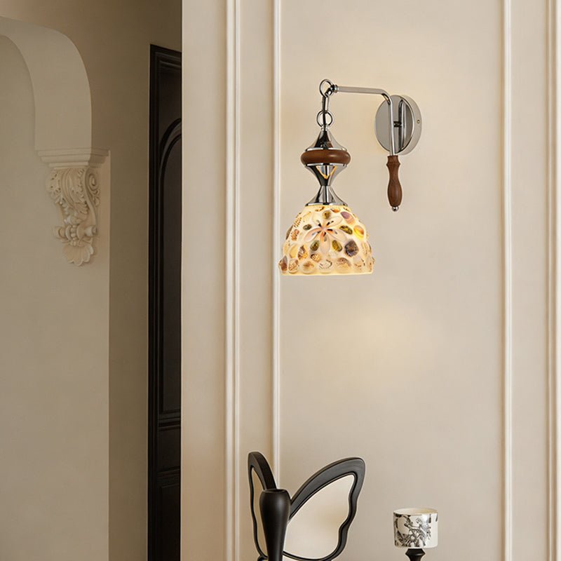 Virello Mosaic Wall Sconce — Art Glass Ambient Lighting for Modern Interiors