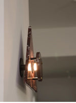 Virida Sculptural Marble Wall Sconce with Integrated LED