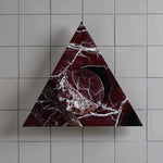 Virida Sculptural Marble Wall Sconce with Integrated LED