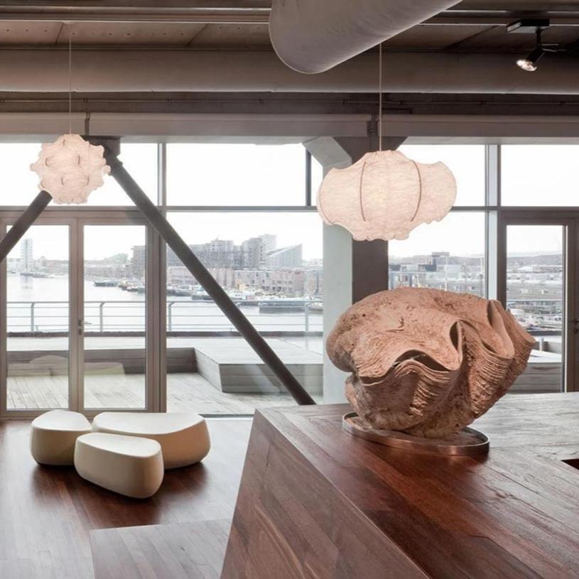 Veil Cocoon Pendant Light – Modern Designer Hanging Lamp for Living & Dining