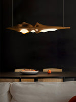 Volar Drift Modern Wood LED Pendant Light for Dining Room and Kitchen Island