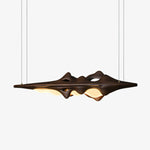 Volar Drift Modern Wood LED Pendant Light for Dining Room and Kitchen Island