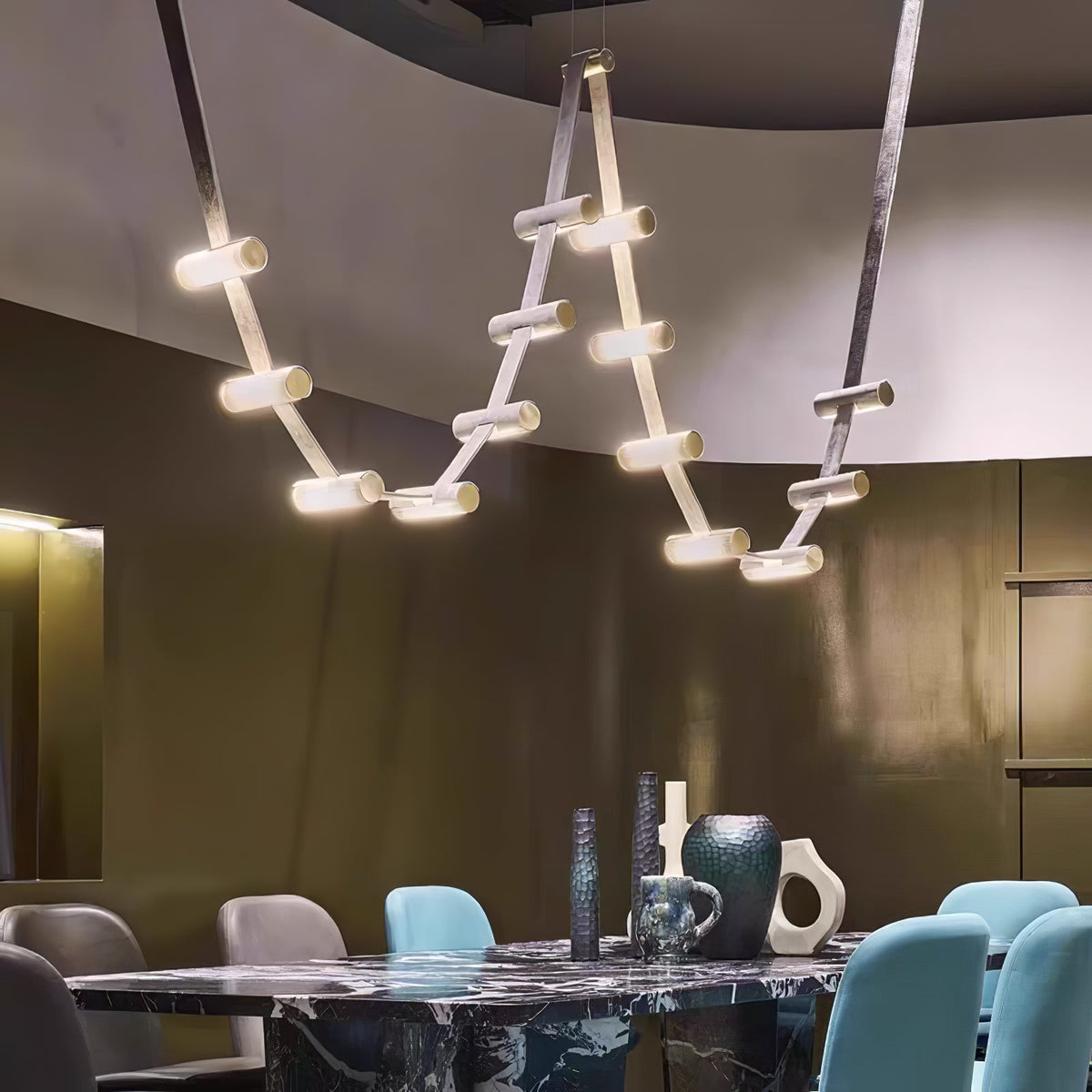 Voltra Belt Linear LED Pendant Light for Modern Interiors