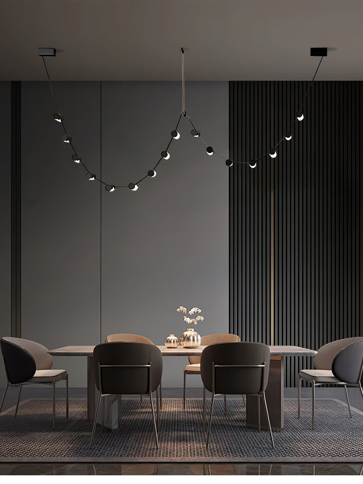 Voltra Belt Linear LED Pendant Light for Modern Interiors