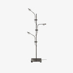 Wa Wa LED Table Lamp in Stainless Steel and Glass