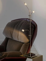 Wa Wa LED Table Lamp in Stainless Steel and Glass