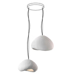 Zenra Organic Wabi-Sabi Chandelier – Designer HDPE Pendant Light