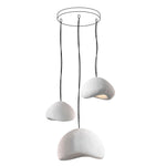 Zenra Organic Wabi-Sabi Chandelier – Designer HDPE Pendant Light