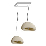 Zenra Organic Wabi-Sabi Chandelier – Designer HDPE Pendant Light