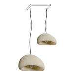 Zenra Organic Wabi-Sabi Chandelier – Designer HDPE Pendant Light