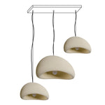Zenra Organic Wabi-Sabi Chandelier – Designer HDPE Pendant Light