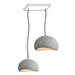 Zenra Organic Wabi-Sabi Chandelier – Designer HDPE Pendant Light