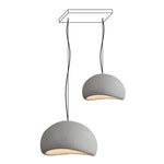 Zenra Organic Wabi-Sabi Chandelier – Designer HDPE Pendant Light