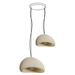 Zenra Organic Wabi-Sabi Chandelier – Designer HDPE Pendant Light