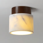 Walnut Marble Ceiling Lamp