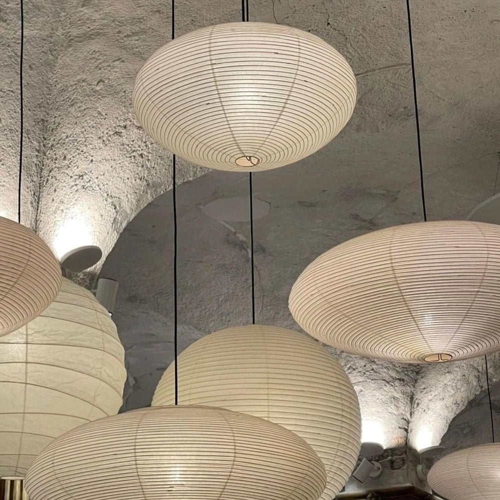 Rice Paper 15A Swag Lights