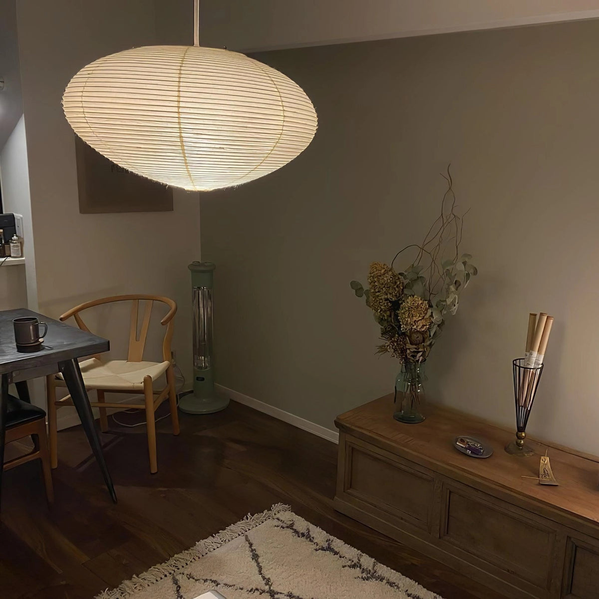 Rice Paper 15A Pendant Light