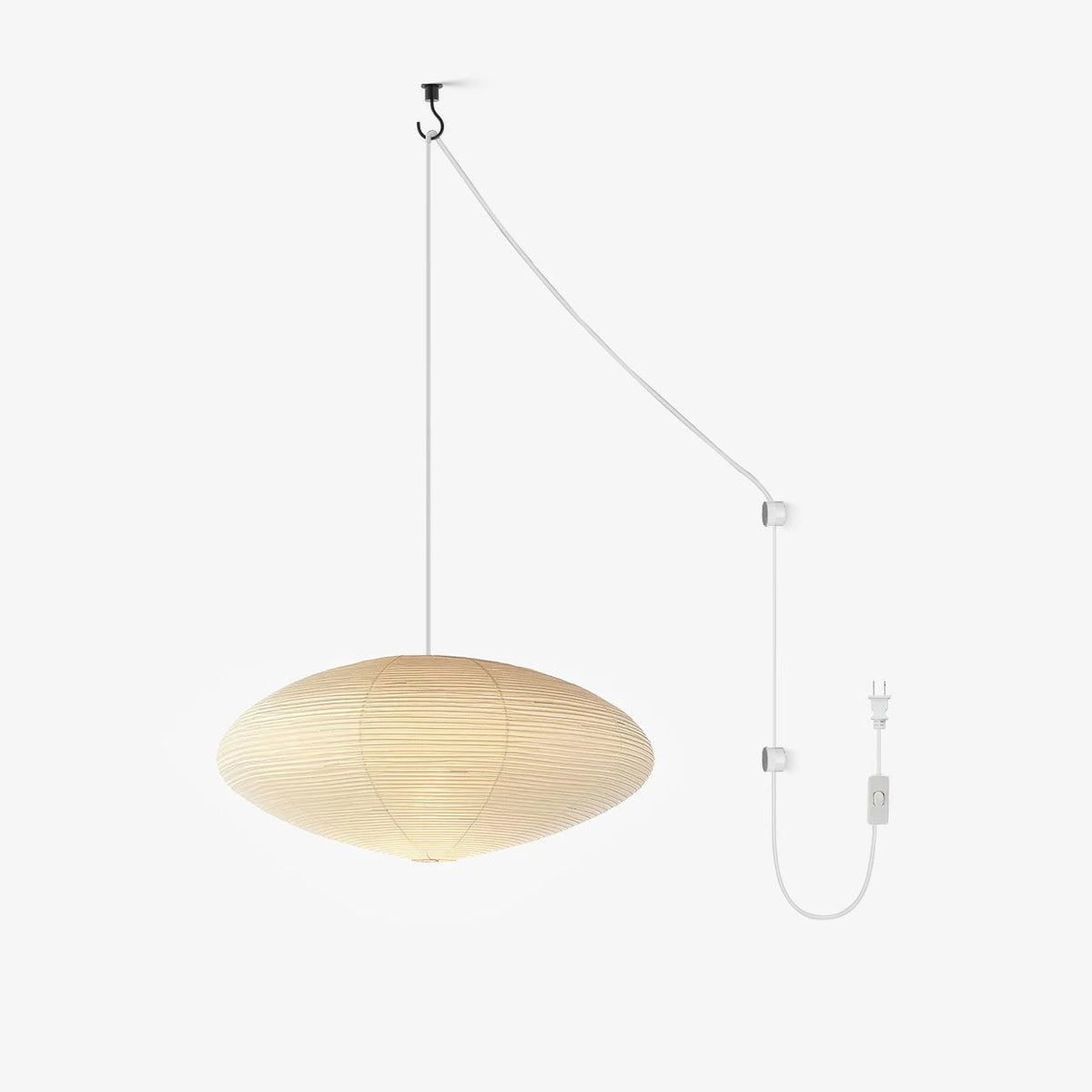 Rice Paper 15A Swag Lights