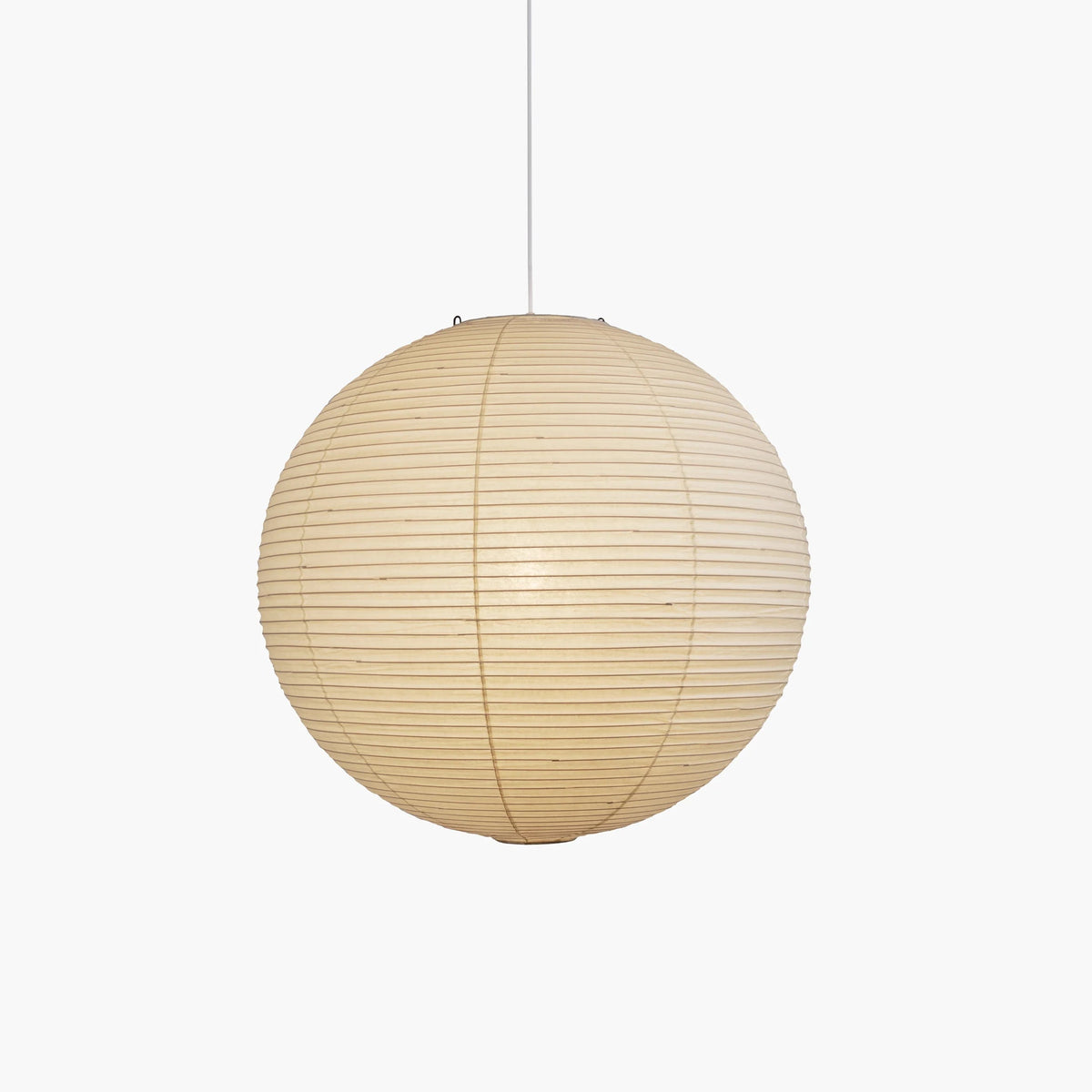 Handmade Mulberry Paper Pendant Light – Mid-Century Modern Washi Shade