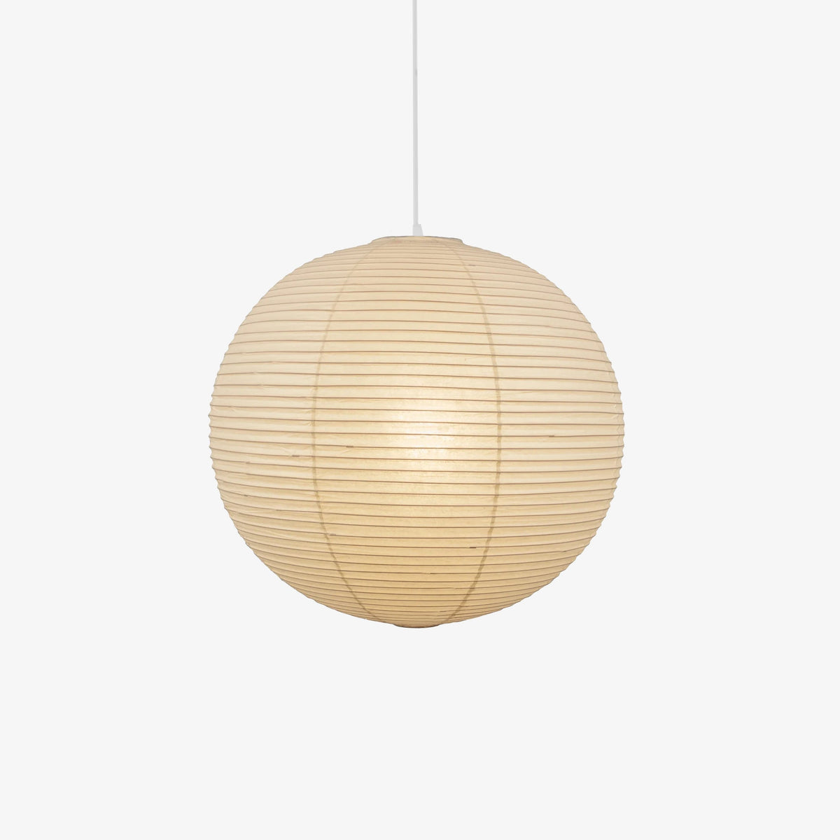 Handmade Mulberry Paper Pendant Light – Mid-Century Modern Washi Shade