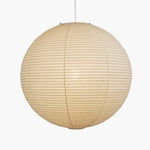Handmade Mulberry Paper Pendant Light – Mid-Century Modern Washi Shade
