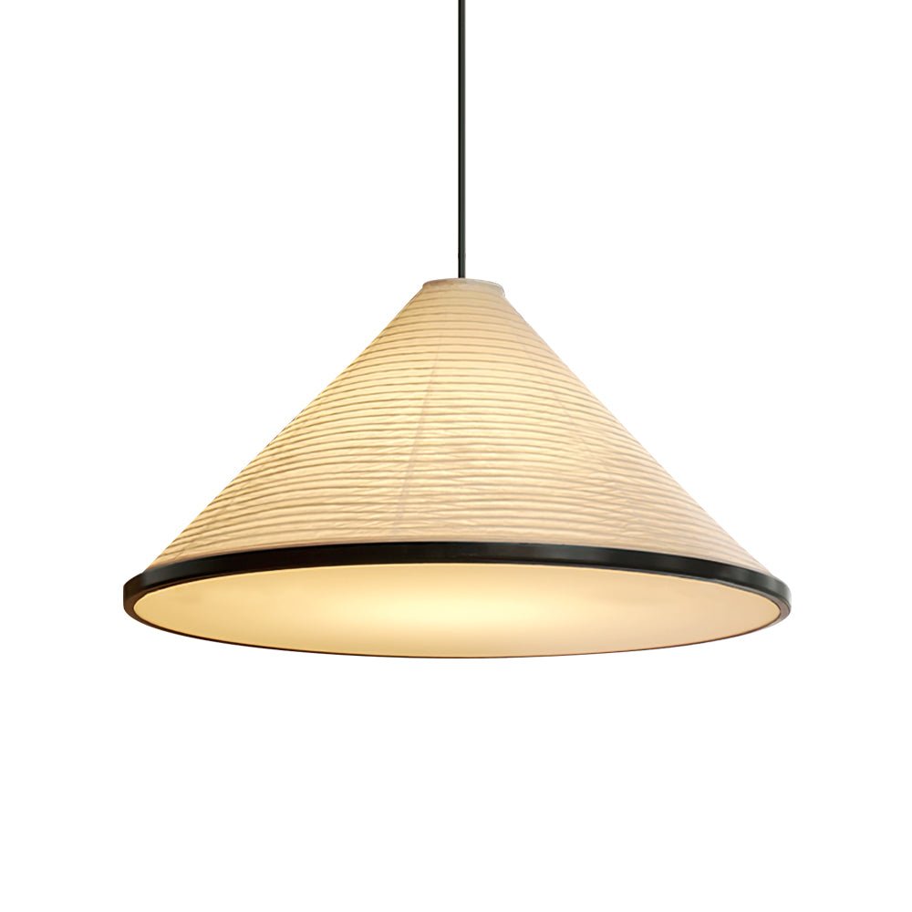 Washi Paper Pyramid Pendant Lamp