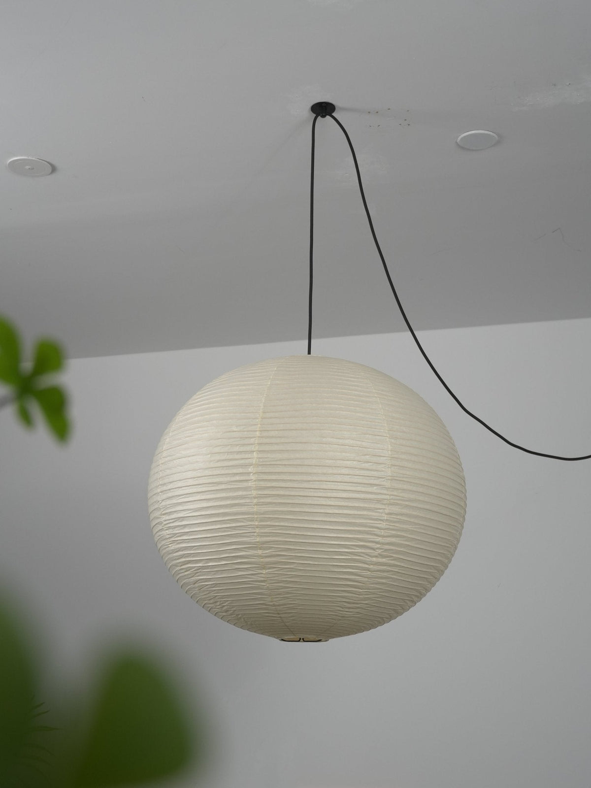 Washi Paper Whimsy Pendant Lamp – Two-Tone Cloud Pendant Light