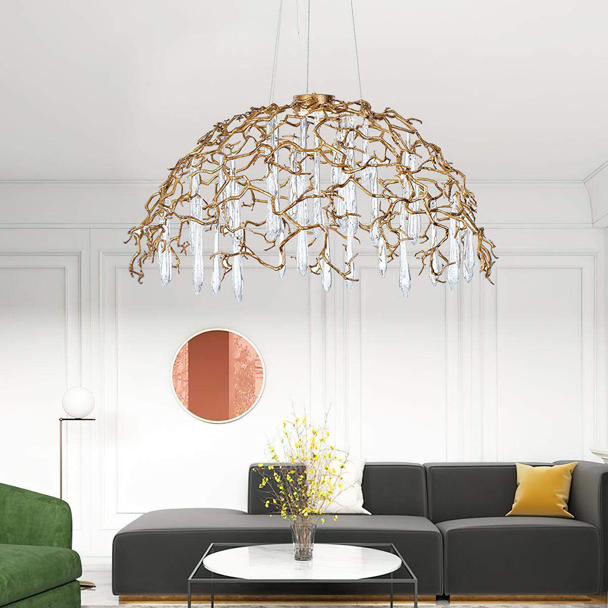 water-dome-chandelier