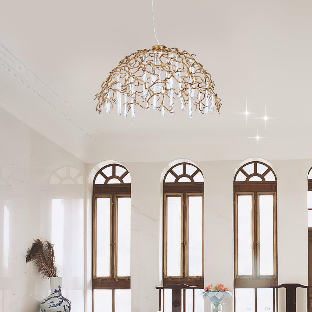 water-dome-chandelier