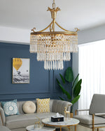 Water Drop Cascading Chandelier
