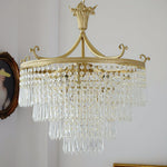Water Drop Cascading Chandelier